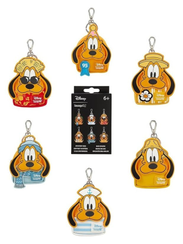 Disney by Loungefly Keychains Mini Backpack Pluto 95th Anniversary Blind Box Assortment (15) [7]