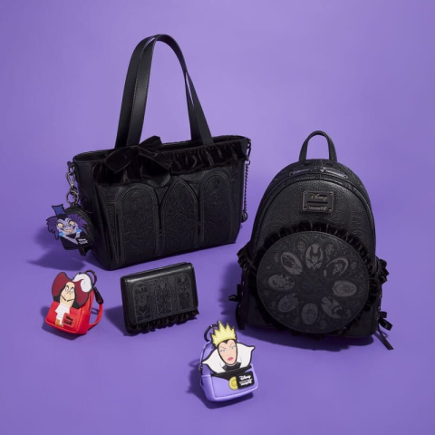 PRECOMENZI - Disney by Loungefly Keychains Mini Backpack Villains Blind Box Assortment (15)