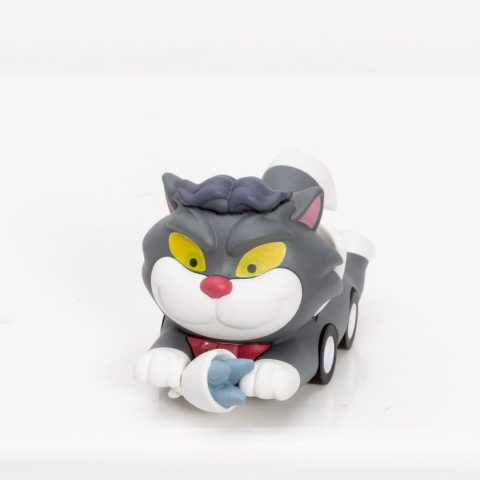 PRECOMENZI - Disney Cats Mini Egg Attack Minifigures Pounce & Go Series Blind Box 8 cm Assortment (6)