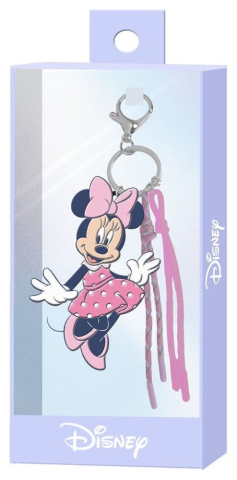 PRECOMENZI - Disney Charm Keyring Minnie Mouse Pretty