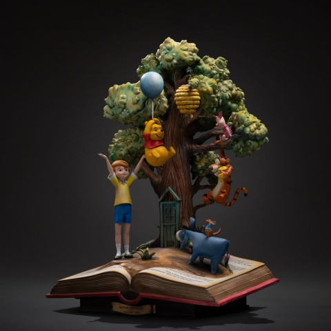 Disney Classics Deluxe Art Scale Statue 1/10 Winnie the Pooh and Friends (100th Anniversary) 31 cm [16]