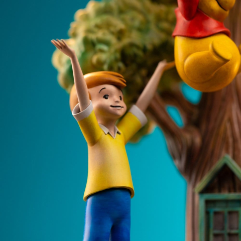 Disney Classics Deluxe Art Scale Statue 1/10 Winnie the Pooh and Friends (100th Anniversary) 31 cm [5]