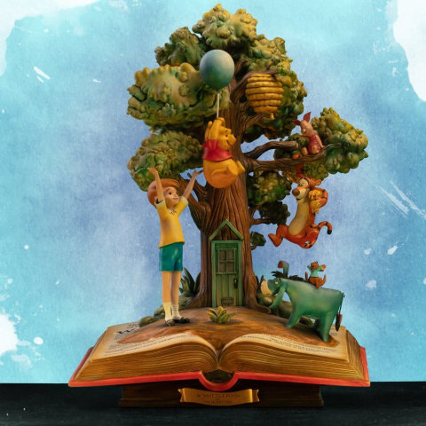 Disney Classics Deluxe Art Scale Statue 1/10 Winnie the Pooh and Friends (100th Anniversary) 31 cm [14]
