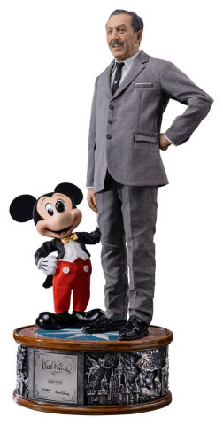Collectibles - Disney Classics Legacy Replica Statue 1/4 Walt Disney & Mickey Mouse 59 cm