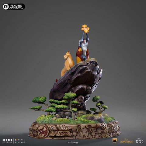 PRECOMENZI - Disney Deluxe Art Scale Statue 1/10 The Lion King 34 cm