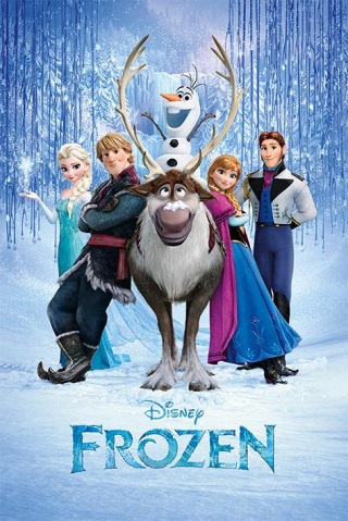 Reduceri - Disney Frozen Poster Cast 61x91 cm