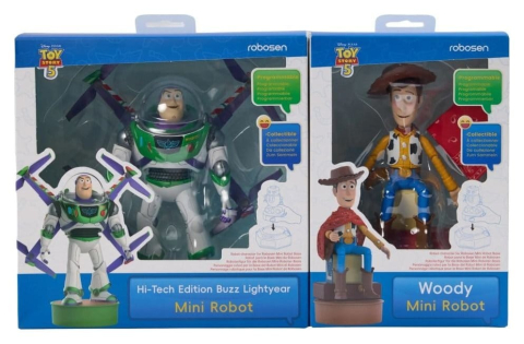 Disney Interactive Robot Toy Story 5 Set - Buzz Lightyear & Woody (Hi-Tech Edition) *French Version* [4]