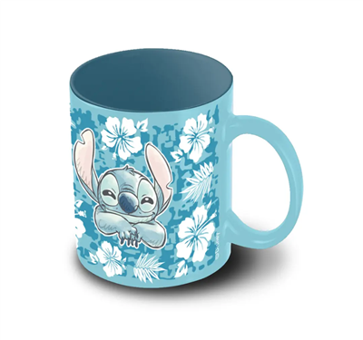 Cani/Pahare - Disney - Lilo & Stitch - Blue Flowers Stitch - Mug
