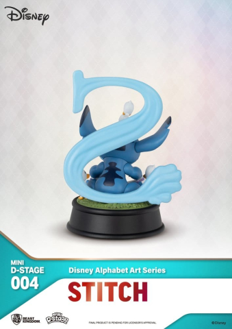 Disney Mini Diorama Stage Statues 6-pack Alphabet Art 10 cm [6]