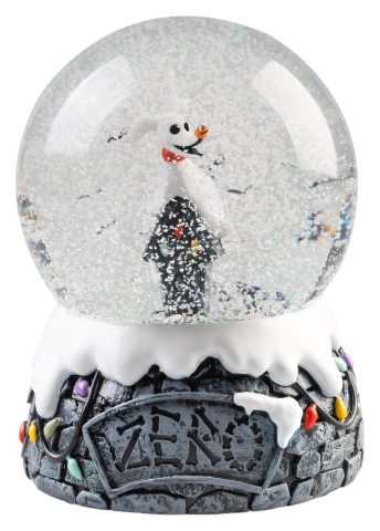 PRECOMENZI - Disney Nightmare Before Christmas Snow Globe Zero 10 cm