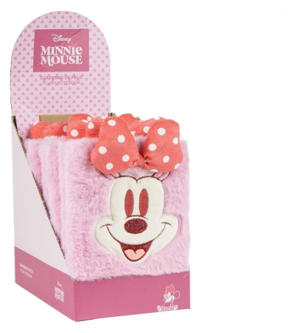 Disney Plush Notebook Minnie Mouse Display (8) [1]