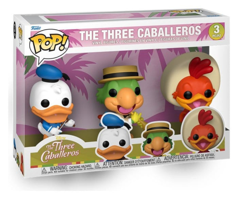 Disney POP! Vinyl Figure 3-Pack The Three Caballeros 9 cm [0]