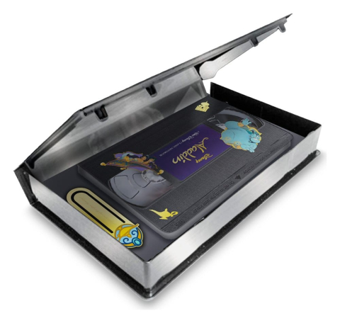Disney Premium Notebook Set with Bookmarks Aladdin A5 [1]