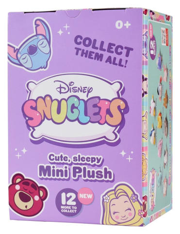 PRECOMENZI - Disney Snuglets Plush Figure Wave 2 Blindbox Display (12)