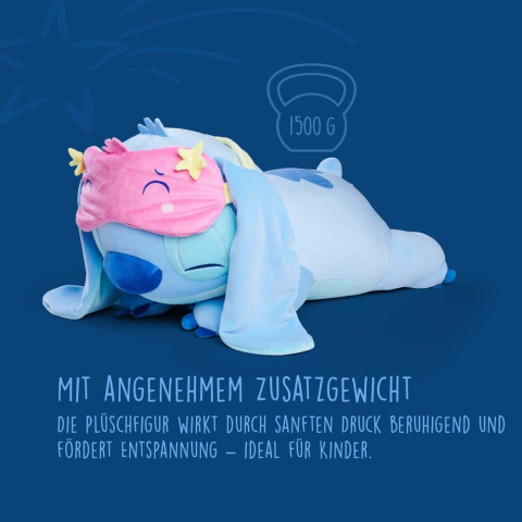 Disney Snuglets Wellbeing Heavy Plush Figure Stitch 40 cm [3]