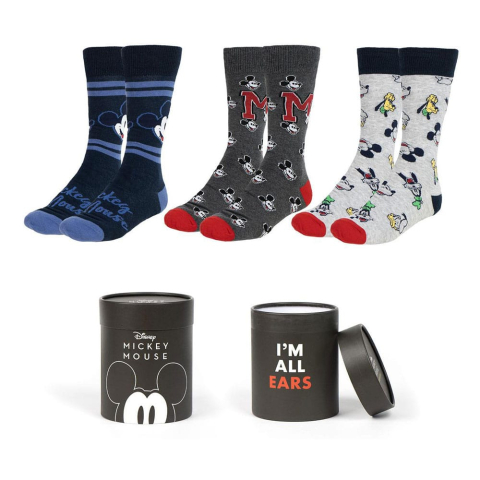 PRECOMENZI - Disney Socks 3-Pack Mickey 38-45