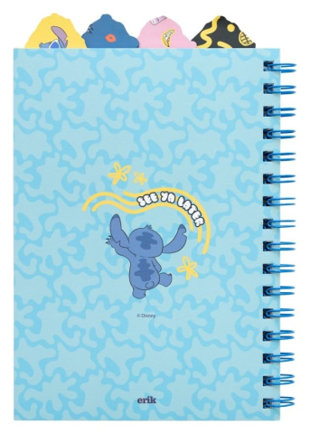 PRECOMENZI - Disney Stitch Project Notebook A5