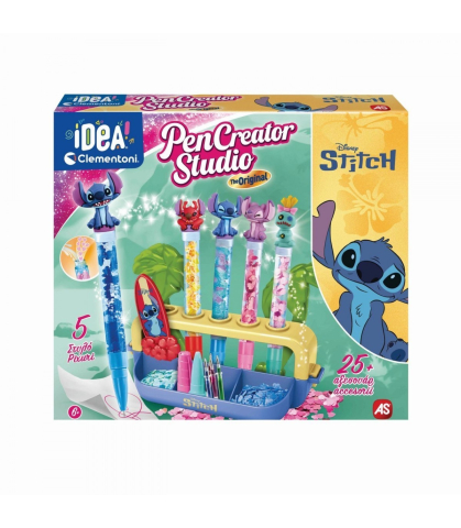 Noutati - Disney Stitch Set Creatie 5 Pixuri
