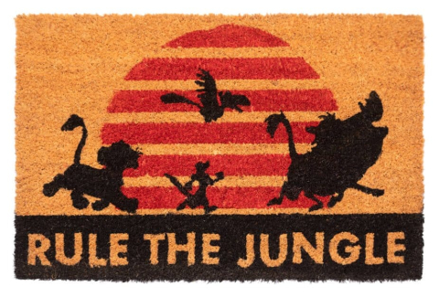 PRECOMENZI - Disney The Lion King Doormat Rule The Jungle 40 x 60 cm