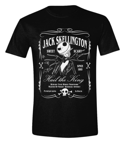 PRECOMENZI - Disney The Nightmare Before Christmas T-Shirt Jack Skellington Label Size M