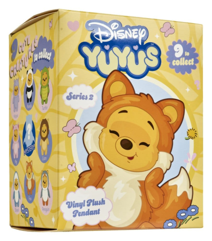 Disney YuYus Plush Key rings Wave 2 Winnie the Pooh 13 cm Blindbox Display (8) [4]