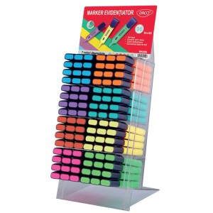 Rechizite, Creativitate, Hobby - DISPLAY MARKER EVIDENTIATOR DACO 96 BUC