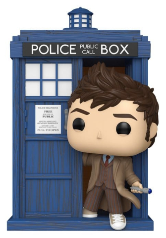 Doctor Who POP! Rides Deluxe Vinyl Tenth Doctor with TARDIS 9 cm [1]