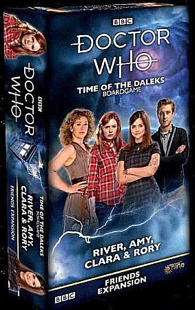 Extensii boardgames - Doctor Who: Time of the Daleks - River, Amy, Clara, & Rory Friends Expansion