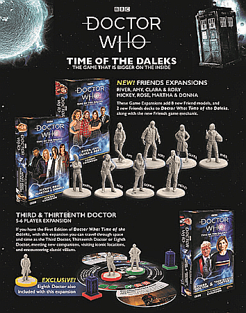 Doctor Who: Time of the Daleks - River, Amy, Clara, & Rory Friends Expansion [2]