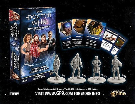 Doctor Who: Time of the Daleks - River, Amy, Clara, & Rory Friends Expansion [1]