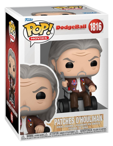 PRECOMENZI - Dodgeball POP! Disney Vinyl Figures Patches 9 cm