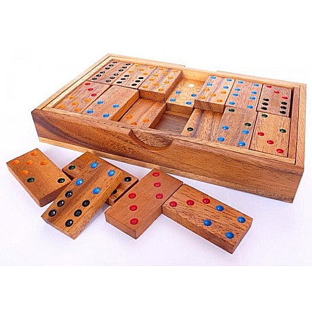 Board Games - Domino clasic din lemn