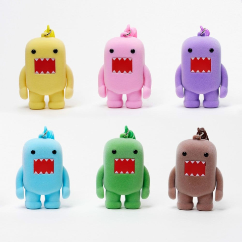 PRECOMENZI - Domo Plastic Figure Flocked 8 cm Blind Bag Display (12)