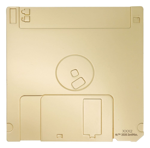 Doom Replik Floppy Disk Gold Plated Limited Edition [2]