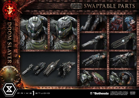 DOOM: The Dark Ages Ultimate Premium Masterline Series Statue 1/4 DOOM Slayer Deluxe Version 77 cm [4]