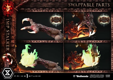 DOOM: The Dark Ages Ultimate Premium Masterline Series Statue 1/4 Imp Stalker Bonus Version 77 cm [3]