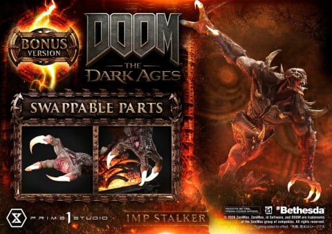 DOOM: The Dark Ages Ultimate Premium Masterline Series Statue 1/4 Imp Stalker Bonus Version 77 cm [2]