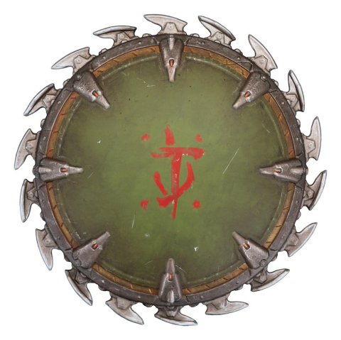 PRECOMENZI - Doom: The Dark Ages Wall Mount Shield Saw 25 x 25 cm