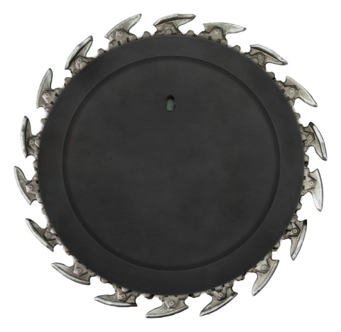 Doom: The Dark Ages Wall Mount Shield Saw 25 x 25 cm [3]