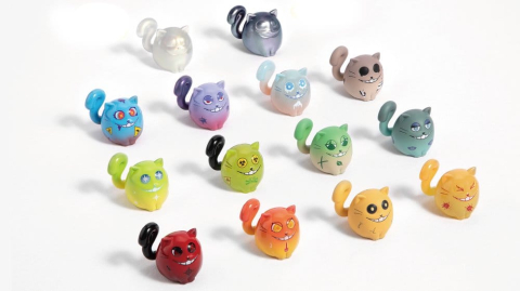 PRECOMENZI - Doomsday cat Mini Figures Blind Box Assortment (12)