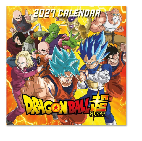 PRECOMENZI - Dragon Ball 2027 Wall Calendar 30 x 30 cm