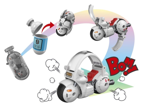 PRECOMENZI - Dragon Ball Changearts Hoi-Poi Capsule No. 9 Bulma's Motorcycle