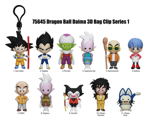 Dragon Ball Daima 3D PVC Bag Clips Series 1 Blind Bag Display (24) [2]