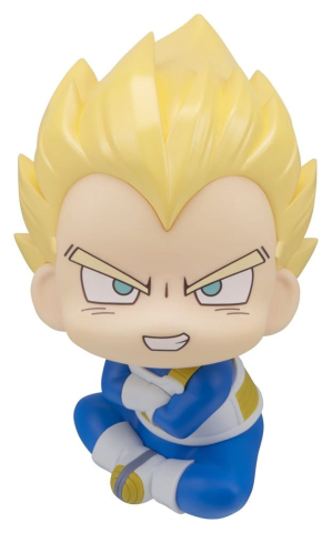 Collectibles - Dragon Ball DAIMA Look Up PVC Figures 2-Pack Super Saiyan Son Goku (mini) & Super Saiyan Vegeta (mini) 11 cm (with gift)