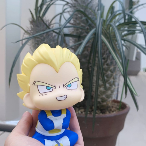 Dragon Ball DAIMA Look Up PVC Figures 2-Pack Super Saiyan Son Goku (mini) & Super Saiyan Vegeta (mini) 11 cm (with gift) [6]