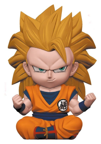 Casa si Cadouri - Dragon Ball: Money Box Son Goku Super Saiyan 3 15 cm