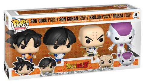 PRECOMENZI - Dragon Ball POP! Vinyl Figure 4-Pack Refresh Bundle 9 cm