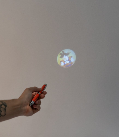 Dragon Ball Premium Notebook A5 with Projector Pen Super Goku [6]