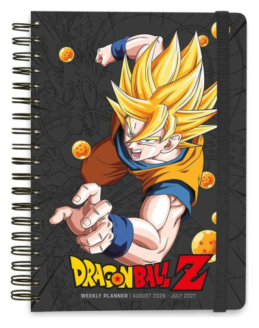 Casa si Cadouri - Dragon Ball School Diary weekly planner 2026/2027 A5