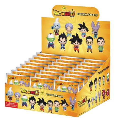 Dragon Ball Super 3D PVC Bag Clips Series 1 Display (24) [2]
